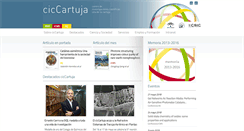 Desktop Screenshot of ciccartuja.es